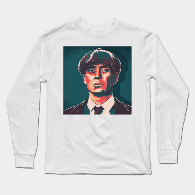 Peaky Blinders Long Sleeve T-Shirt by nicholashugginsdesign